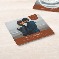 Simple Tag Photo Save the Date