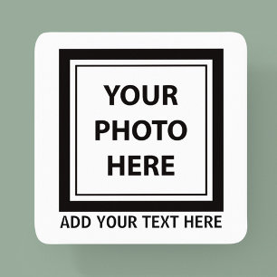 Posavasos Cuadrado De Papel Subir imagen foto y agregar texto – Personalizar