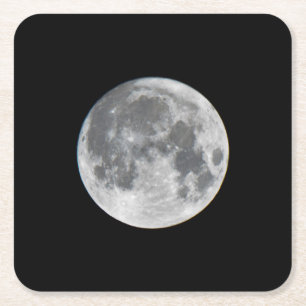 Posavasos Cuadrado De Papel Super Luna   Mendota Heights Minnesota