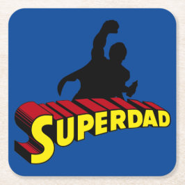 Posavasos Cuadrado De Papel Superdad