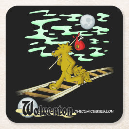 Posavasos Cuadrado De Papel Talbot en las pistas