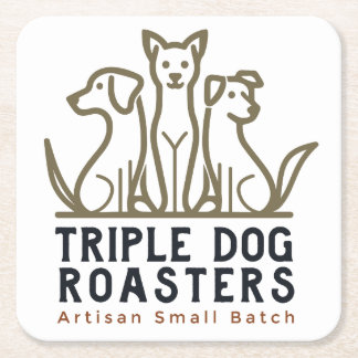 Posavasos Cuadrado De Papel TDR Coasters