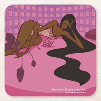 Posavasos Cuadrado De Papel Tender Feelin's