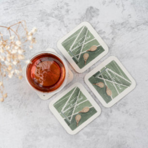 Posavasos Cuadrado De Papel Tennis Country Club   Despedida de soltera