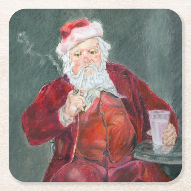 Posavasos Cuadrado De Papel The Jolly Pint (Anverso)