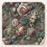 Posavasos Cuadrado De Papel The Myrrh Man’s Prophecy – Gothic Victorian Design<br><div class="desc">He blooms where rot sweetens the air. The Myrrh Man’s Prophecy weaves snarling grotesques and sacred scrollwork through withering florals and dusky petals. Amid the roses, a mouth opens—not to speak, but to warn. This is no simple bloom, but a sermon etched in scent and fang. Perfect for those who...</div>