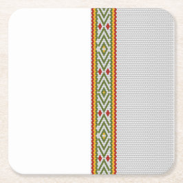 Posavasos Cuadrado De Papel Tibeb