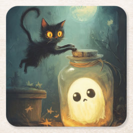 Posavasos Cuadrado De Papel Tienes