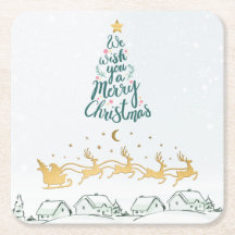 Tipografía de árbol de Navidad Feliz Navidad