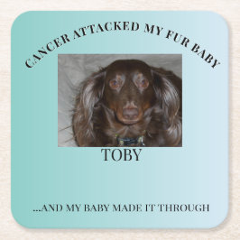 Posavasos Cuadrado De Papel Together We Rose Above It