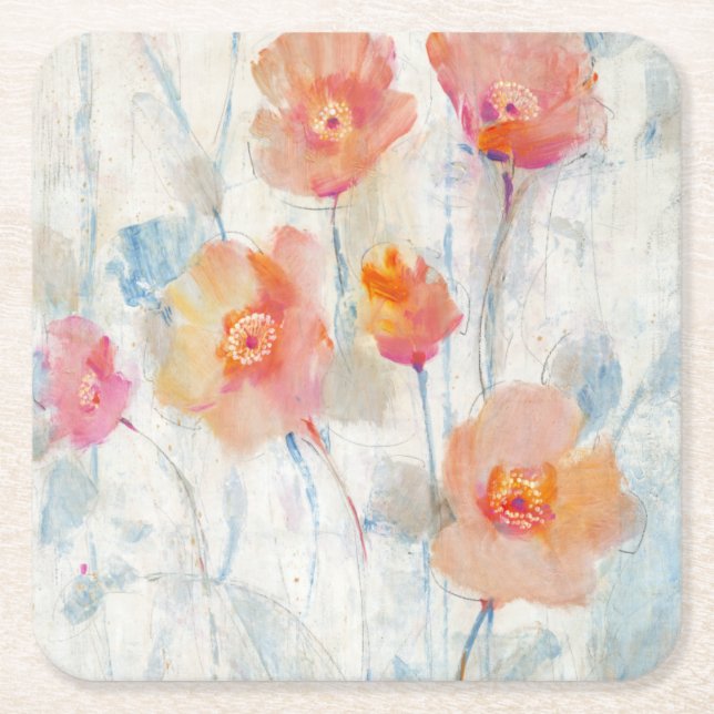 Posavasos Cuadrado De Papel Traductor II (Anverso)