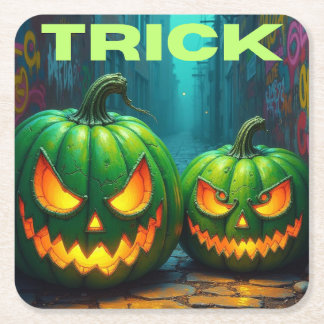 Posavasos Cuadrado De Papel Truco