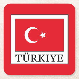 Posavasos Cuadrado De Papel Türkiye