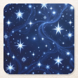 Posavasos Cuadrado De Papel Twilight Drift