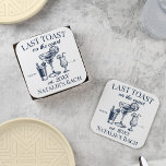 Posavasos Cuadrado De Papel Última Tostada En La Fiesta De Bachelorette De Coa<br><div class="desc">Elevar su despedida de soltera de playa con nuestra exclusiva "Última tostada en la costa" Papel de montaña, un lujo personalizado esencial que capta la esencia de las celebraciones al sol. Diseñada con atención a los detalles, esta montaña representa el tema de la moda costera de su evento, convirtiéndolo en...</div>