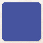 Posavasos Cuadrado De Papel un avión volando en el cielo con un fondo azul<br><div class="desc">6 Posavasos de Papel Cuadrado Personalizados para Cualquier Evento.</div>