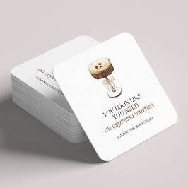 Posavasos Cuadrado De Papel Un poco más viejo, el favor del partido Espresso M