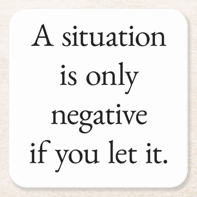 Posavasos Cuadrado De Papel Una montaña rusa de papel de situación (Anverso)