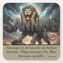 Underlägg — Lejon, sanning