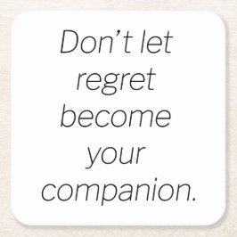 Posavasos Cuadrado De Papel Verter la montaña rusa de papel