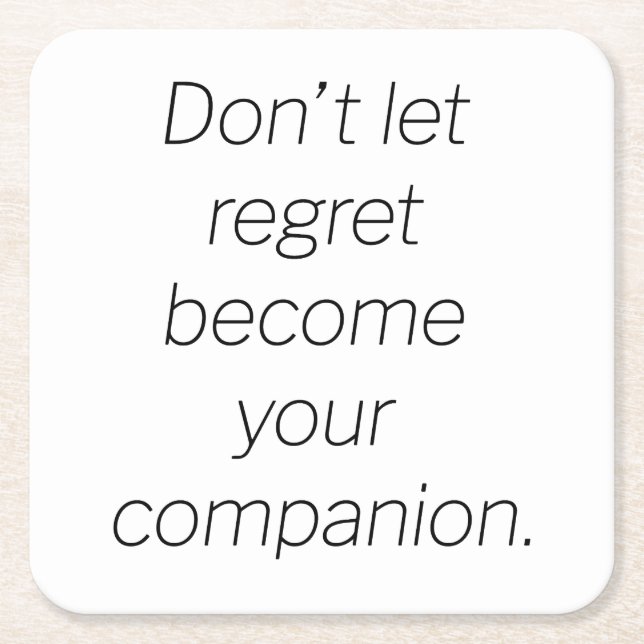 Posavasos Cuadrado De Papel Verter la montaña rusa de papel (Anverso)