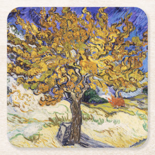 Posavasos Cuadrado De Papel Vincent van Gogh - El Moral