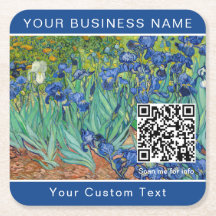 Vincent Van Gogh - Irises - Código QR