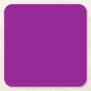 Posavasos Cuadrado De Papel Violeta llana