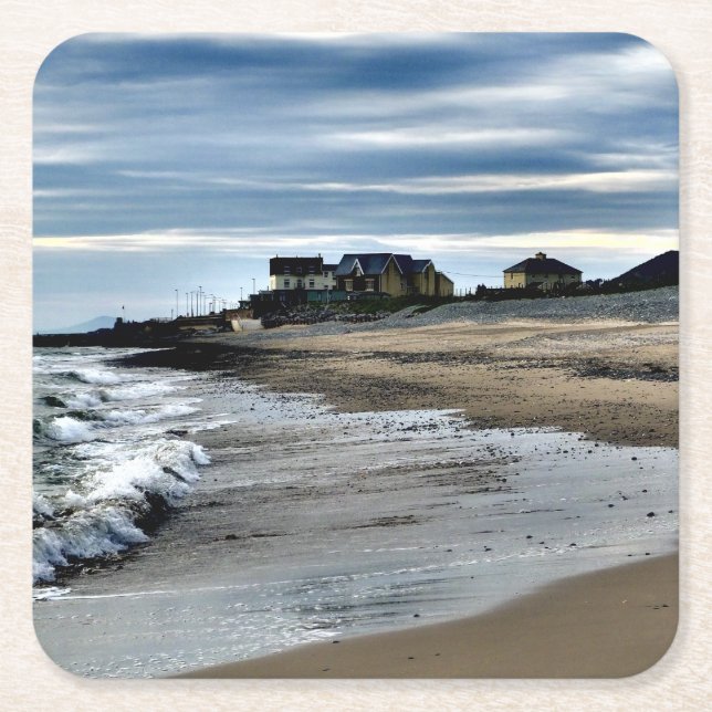 POSAVASOS CUADRADO DE PAPEL VISTAS DE GALES (Anverso)