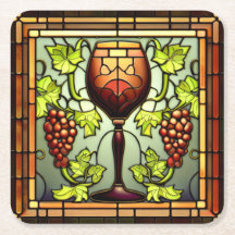 Vivid Art Wine Coaster 04