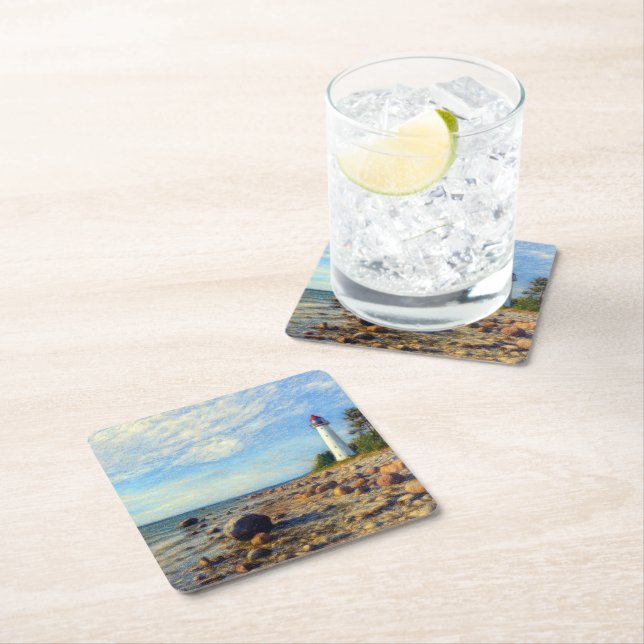 Posavasos Cuadrado De Papel Vormsi Stillness (In situ)