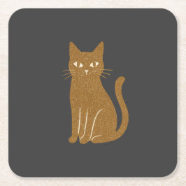 Posavasos Cuadrado De Papel Vuelos y luces