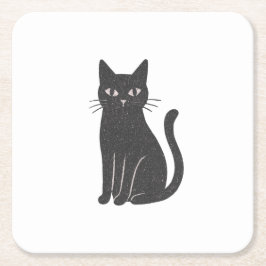 Posavasos Cuadrado De Papel Vuelos y luces