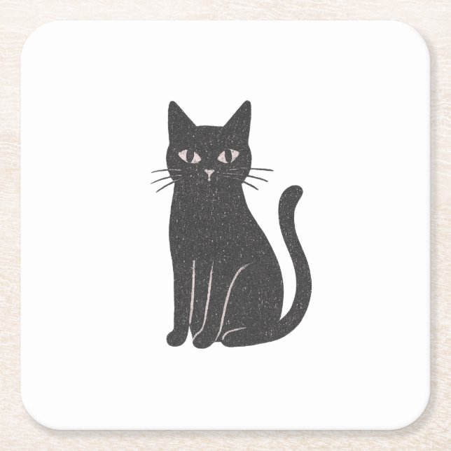 Posavasos Cuadrado De Papel Vuelos y luces (Anverso)