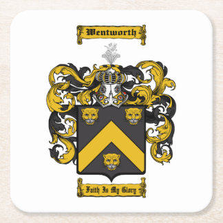 Posavasos Cuadrado De Papel Wentrista