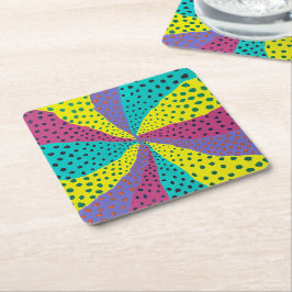 Posavasos Cuadrado De Papel Whoop