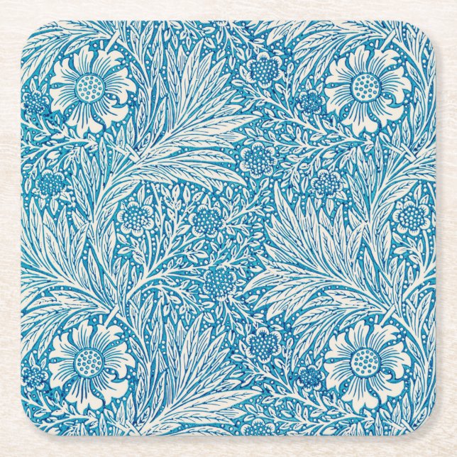 POSAVASOS CUADRADO DE PAPEL WILLIAM MORRIS "MARIGOLD" SQUARE PAPTER COASTER (Anverso)