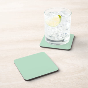 Posavasos Cuadrado Verde Menta Moderno