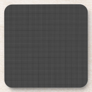 Posavasos Cuadrados texturados negros