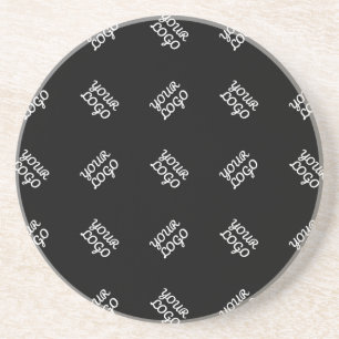 Posavasos Cualquier logotipo o imagen cargada Patrón dispe