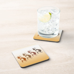 Posavasos Cuatro Kokopelli