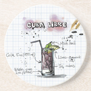 Posavasos Cuba Libre