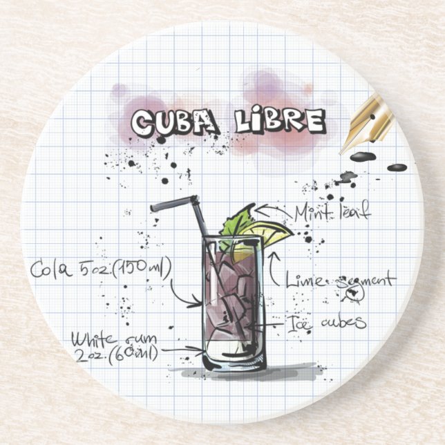 Posavasos Cuba Libre (Frente)