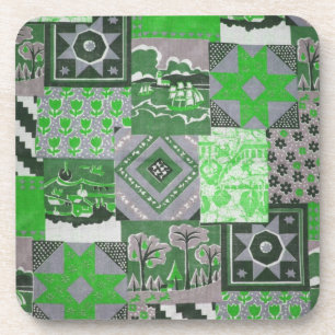 Posavasos Cubierta de corcho de corte Quilt