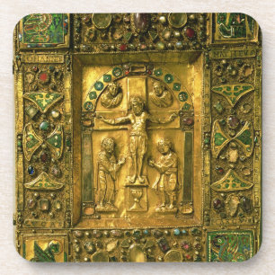 Posavasos Cubierta del evangelio, Ottonian, Alemania, siglo