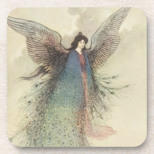 Posavasos Cuento de Hadas Japonés Antiguo, La Doncella de la