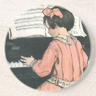 Posavasos Cuentos de Jessie Willcox Smith, Chica de música d