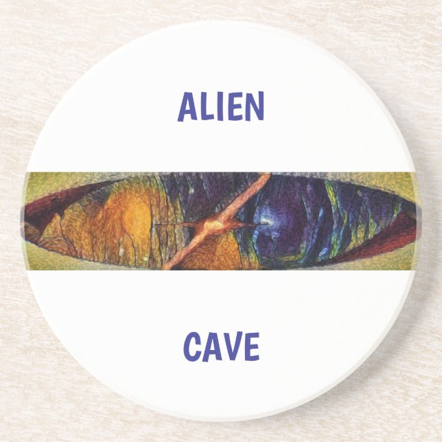 Posavasos Cueva Alien (Frente)