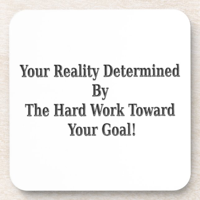 Posavasos ¡Cuida Tu Diseño De Realidad Significado Para Ti!  (Frente)