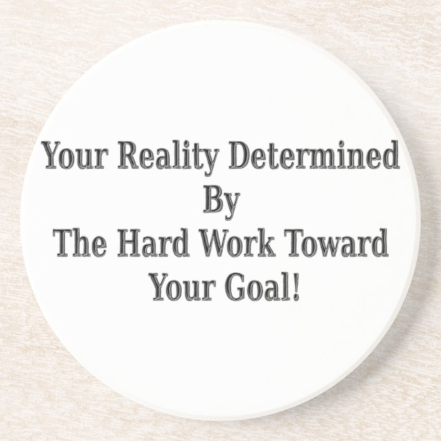 Posavasos ¡Cuida Tu Diseño De Realidad Significado Para Ti!  (Frente)